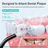 COSLUS Water Dental Flosser Teeth Pick C20(F5020E): Portable Cordless Oral Irrigator 300ML Rechargeable Travel Irrigation Cleaner IPX7 Waterproof Electric Flossing Machine for Teeth Cleaning