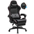 GTPLAYER Gaming chair Ergonomic Gaming armchair Desk chair PC Footrest loudspeaker Music Office chair up to 150kg