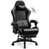 GTPLAYER Gaming chair Ergonomic Gaming armchair Desk chair PC Footrest loudspeaker Music Office chair up to 150kg