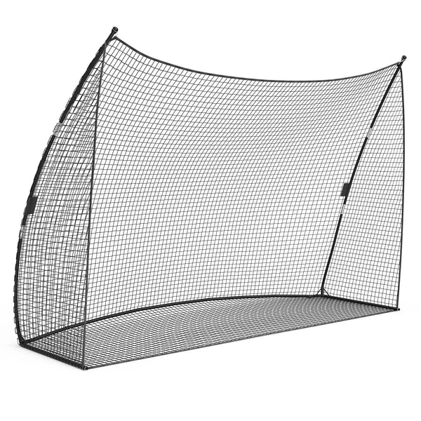 Golf Practice Net, Heavy Duty Golf Training Net With Carry Bag, Steel Frame & Tear-Resistant PE Mesh For Garden Outdoor