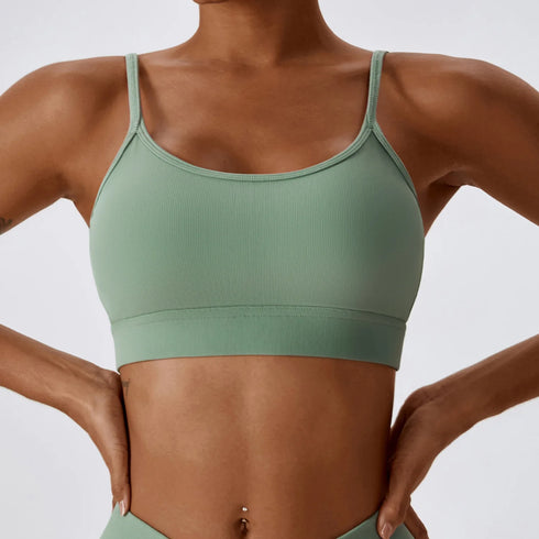 Strapping-type Fast-drying Back Yoga Bra, Running Sports Underwear, Tight Yoga Tops