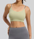 Six-string Cross Back Sports Bra for Women-summer Thin Style Spandex/Polyester UV protection Suitable for Yoga Fitness