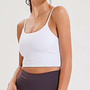 Women's Longline Sports Bra Wirefree Padded