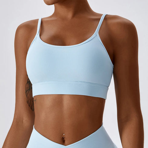 Strapping-type Fast-drying Back Yoga Bra, Running Sports Underwear, Tight Yoga Tops