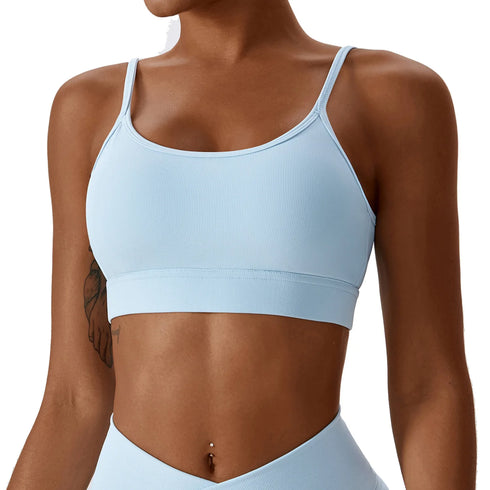 Strapping-type Fast-drying Back Yoga Bra, Running Sports Underwear, Tight Yoga Tops