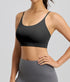 Six-string Cross Back Sports Bra for Women-summer Thin Style Spandex/Polyester UV protection Suitable for Yoga Fitness
