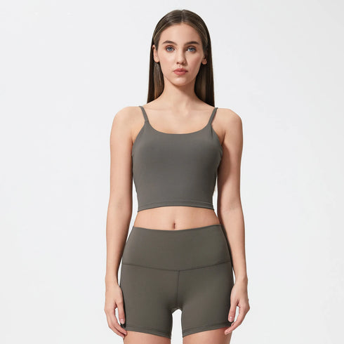 Women's Longline Sports Bra Wirefree Padded