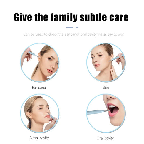 WIFI Visual Ear Sticks HD1080P 4.2MM Mini Camera Ear Pick Ear Spoon Ear Cleaner Wireless Endoscope Health Care Ear Wax Cleaning