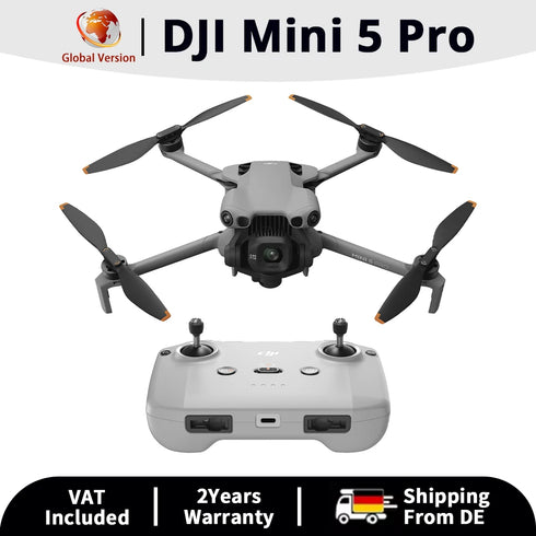 DJI Mini 5 Pro Ultra-Light & Folk Drone 4K/60fps HDR Video Camera Drone Under 250g Extended Battery Life