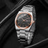 Luxury Men Business Watches Calendar Quartz Wristwatches For Mens Clock Reloj Hombre(Without Box)