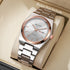 Luxury Men Business Watches Calendar Quartz Wristwatches For Mens Clock Reloj Hombre(Without Box)