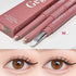 Matte Brightening Lying Silkworm Pen Pink Brown Two-color Highlighter Contour Shadow Pen With Detail Blending Brush Eye Makeup
