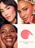 Rare Beauty Melting Cream Blush Makeup Matte Pearlescent Texture Glitter Blush Highlighter Bright nourish moisturize Lip Gloss