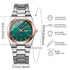 Luxury Men Business Watches Calendar Quartz Wristwatches For Mens Clock Reloj Hombre(Without Box)