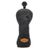 Black Lucky Poker Design High Quality Headcovers Embroidery Golf Club Driver Head Fariway Wood Hybrid Head Covers 3 Wood Headc