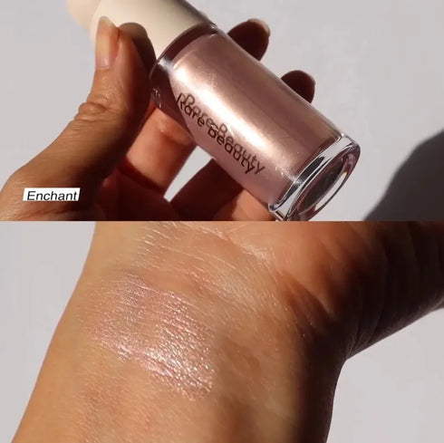 Rare Beauty Melting Cream Blush Makeup Matte Pearlescent Texture Glitter Blush Highlighter Bright nourish moisturize Lip Gloss