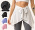 Activewear Skirt One-piece, Adjustable-strap Skirt That Covers The Hips Modest Yoga Skirt