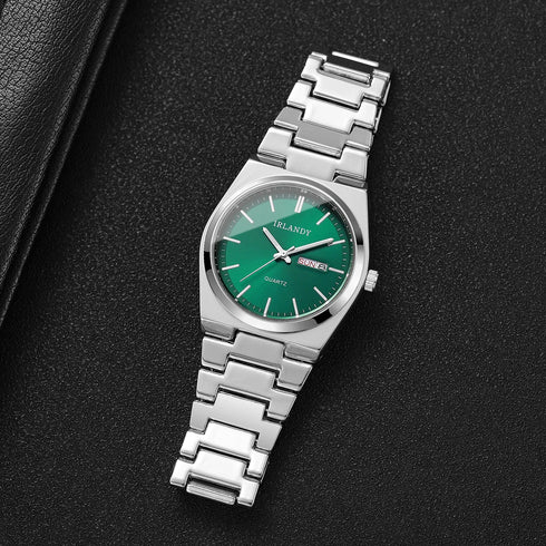 Luxury Men Business Watches Calendar Quartz Wristwatches For Mens Clock Reloj Hombre(Without Box)