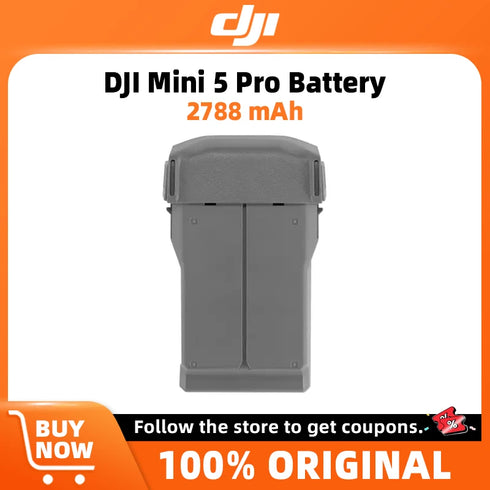 DJI Mini 5 Pro Intelligent Flight Battery (2788 mAh) with up to 36 minutes of flight time Original Battery in Stock