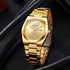 Luxury Men Business Watches Calendar Quartz Wristwatches For Mens Clock Reloj Hombre(Without Box)