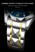 BANGWEI Elegant Luxury Quartz Woman Watch Fashion Classic Simple Stainless Clocks Auto Date Waterproof Diamond Ladies Wristwatch