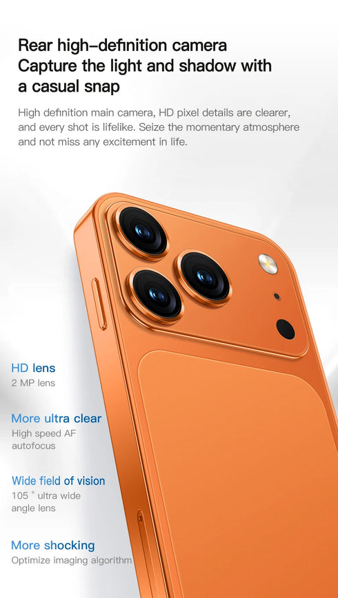 SERVO 18SE MINI Small Android Smartphone 3G WCDMA Dual SIM Card 2GB+16GB Play Store Wi-Fi Face Unlock 3.0 inch Mini Smart Phones