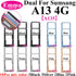 10Pcs Dual Card Phone Sim SD Card Tray For Samsung Galaxy A14 A24 A34 A54 A13 A23 A33 A53 A73 Sim Card Holder Adapter Drawer