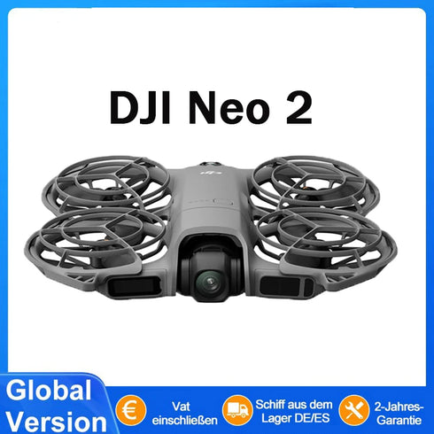 Global Version DJI Neo 2 Camera Drones 4K High-Quality Imaging 1/2-inch CMOS Sensor 4K/60fps Video And 4K/100fps Slow-motion Easy for Beginners