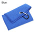 40*60CM Cotton High Water Absorption Microfiber Cleaning Towels Golf Towel with Carabiner Hook Cleans Clubs Golf Training Aids
