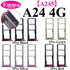 10Pcs Dual Card Phone Sim SD Card Tray For Samsung Galaxy A14 A24 A34 A54 A13 A23 A33 A53 A73 Sim Card Holder Adapter Drawer