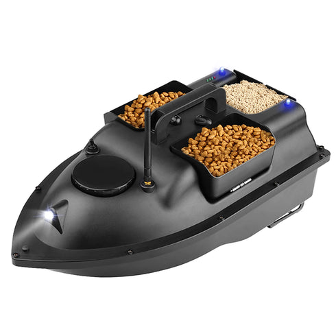 Modern GPS Fishing Bait Boat with 3 Bait Containers 12000mAh Wireless Bait Boat with Automatic Return Function Various styles