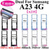 10Pcs Dual Card Phone Sim SD Card Tray For Samsung Galaxy A14 A24 A34 A54 A13 A23 A33 A53 A73 Sim Card Holder Adapter Drawer