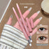 Matte Brightening Lying Silkworm Pen Pink Brown Two-color Highlighter Contour Shadow Pen With Detail Blending Brush Eye Makeup