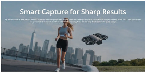 Global Version DJI Neo 2 Camera Drones 4K High-Quality Imaging 1/2-inch CMOS Sensor 4K/60fps Video And 4K/100fps Slow-motion Easy for Beginners
