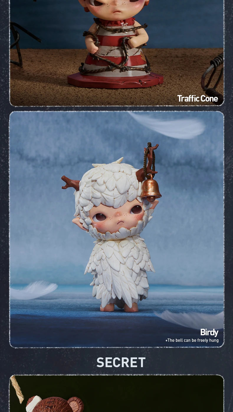 POP MART Hirono Shelter Series Blind Box Toys Kawaii Anime Action Figure Cartoon Model Surprise Box Mystery Box Home Decor