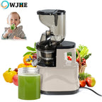 OWJHE Large Slow Masticating Juicer Cold Press Juicer Feed Chute Fit Whole Fruits Vegetable High Juice Yield Baby Food Processor