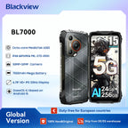 Blackview BL7000 AI 5G Rugged Phone Android 15, MTK 6300, 6.78" FHD+ 120Hz, 7500mAh/33W, Rugged Smartphone Dual SIM NFC/IP69K