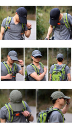 Spring Summer Outdoor Sport Baseball Cap Quick Drying Hat Unisex Waterproof Breathable Cap Foldable Cycling hat Sun Protection