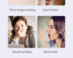 Y-Kelin Tongue Scraper Oral  Cleaner Brush Fresh Breath Cleaning Coated  Toothbrush  Hygiene Care Tools