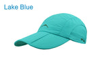 Spring Summer Outdoor Sport Baseball Cap Quick Drying Hat Unisex Waterproof Breathable Cap Foldable Cycling hat Sun Protection