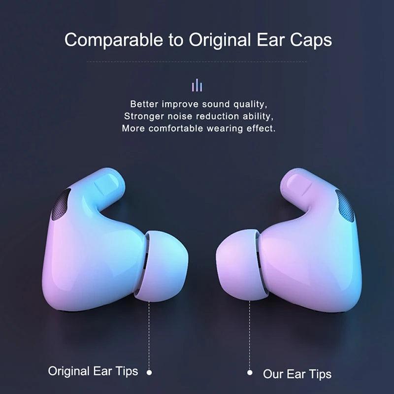 1:1 Original Earbuds EarTips For Apple Airpods Pro 2 Ear Tips For AirPods Pro Earphone Accessory For AirPod Pro Replacement Tips