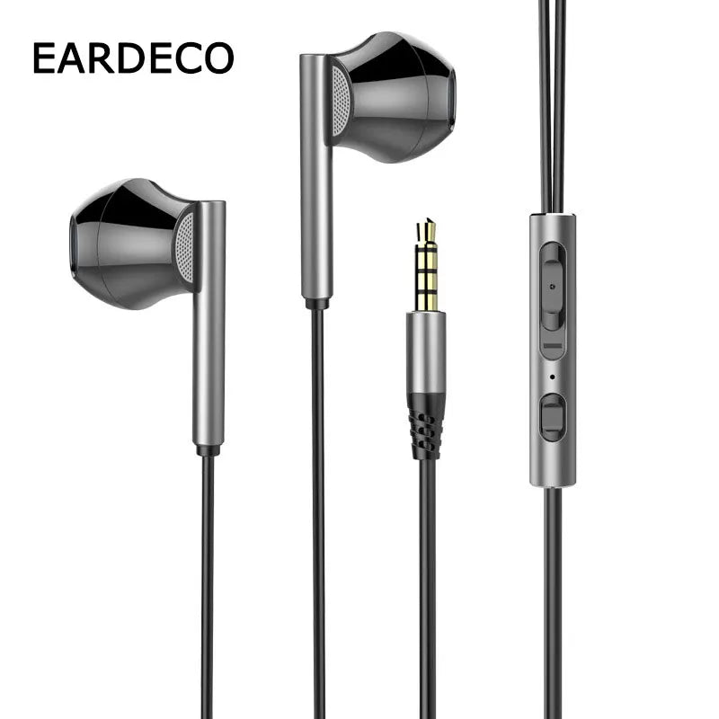 EARDECO 8 Cores Wired Headphones Earphones Bass In-ear Headphone with Mic Earphone Earbuds Mobile Phone Headset Dynamic Stereo