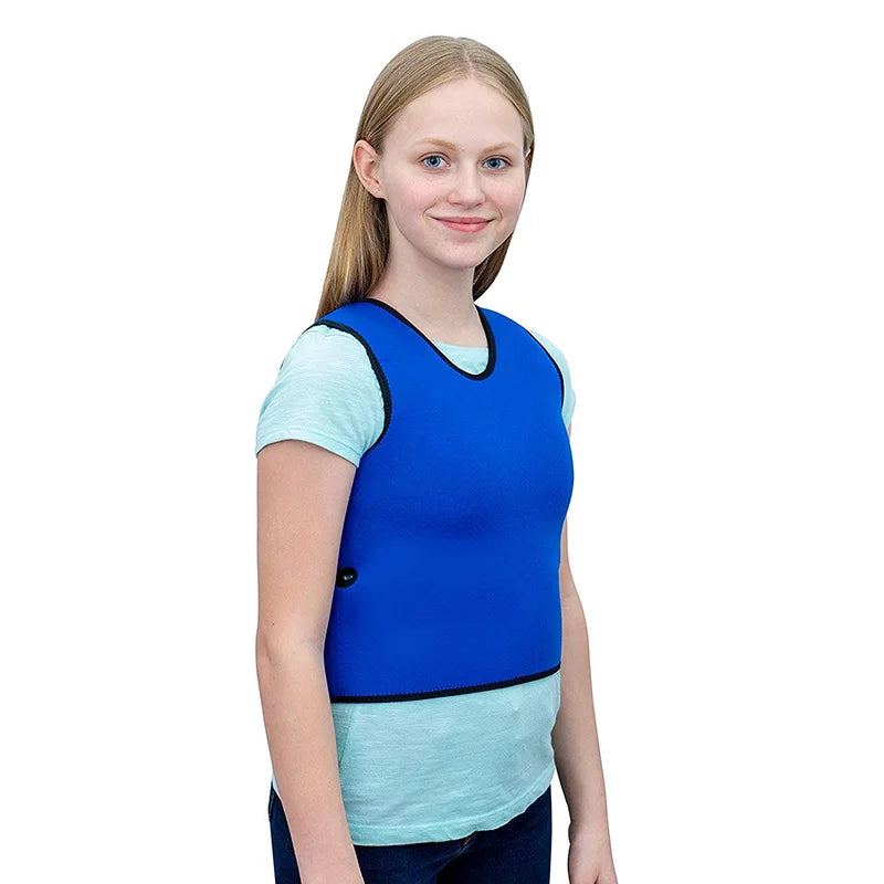 Sensory Compression Vest Weighted Vest Low-Pressure Comfort Against For Kids Teens Autism Hyperactivity Mood Processing Disorder