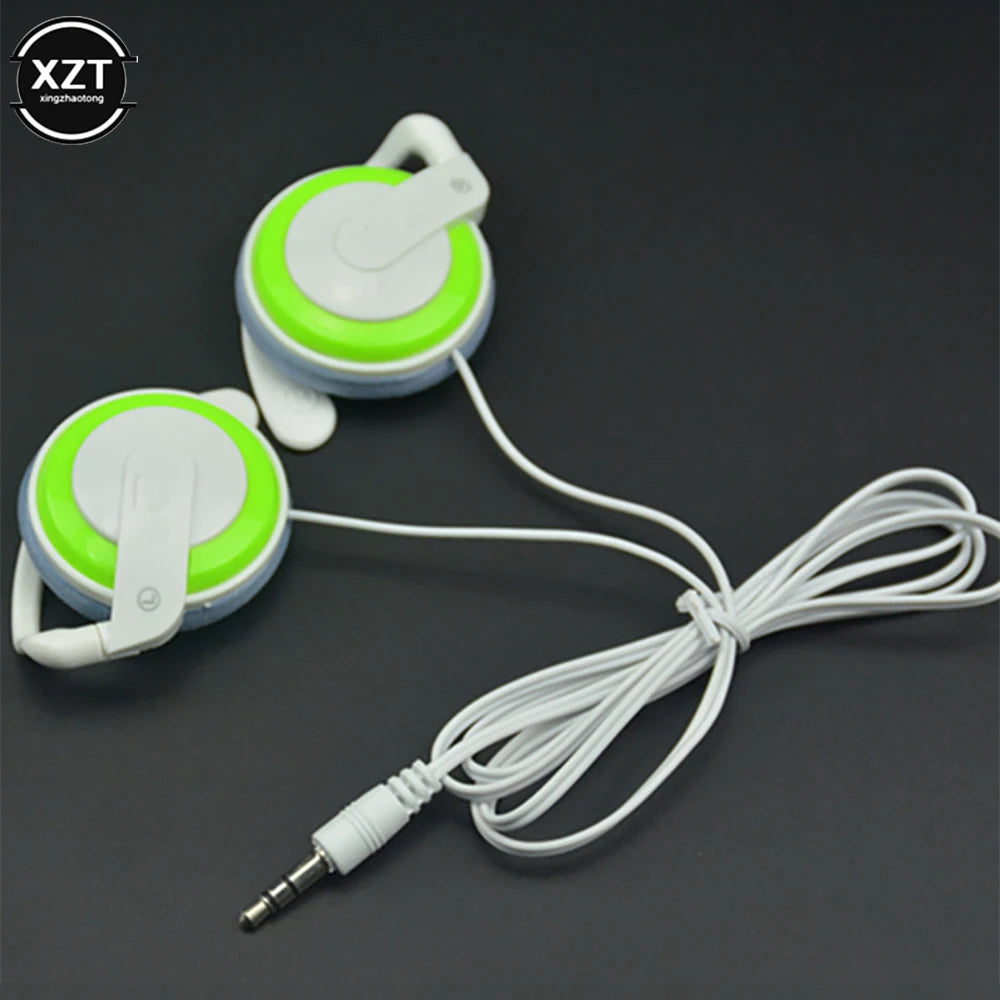 3.5mm Stereo Running Earphones Sport Wired Headphones Earphone Earbud Universal For Mobile Phone Sony Samsung Computer MP3 4