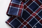 Men's Home Suits Long-sleeved Trousers Suits for Autumn and Winter Pijamas for Men Flannel Plaid Design Pajamas for Men