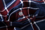 Men's Home Suits Long-sleeved Trousers Suits for Autumn and Winter Pijamas for Men Flannel Plaid Design Pajamas for Men