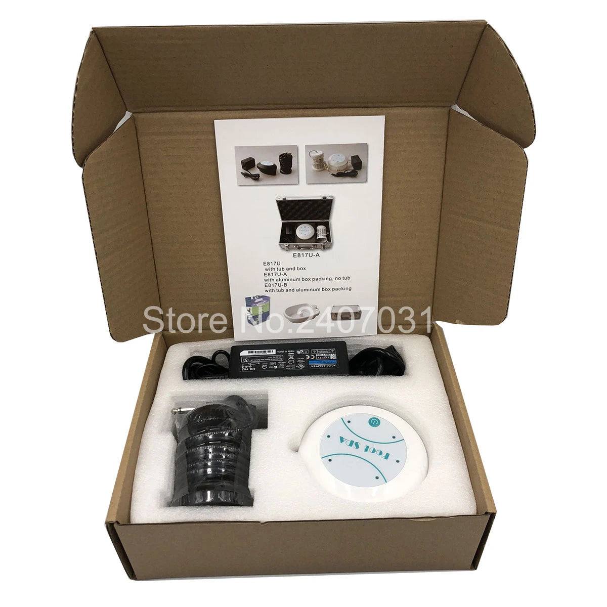 Detox Ion Electric Foot Spa Bath Massager Machine Foot Bath Cleaning Footspa Vibrating Whirlpool Care Arrays Aqua Health Therapy
