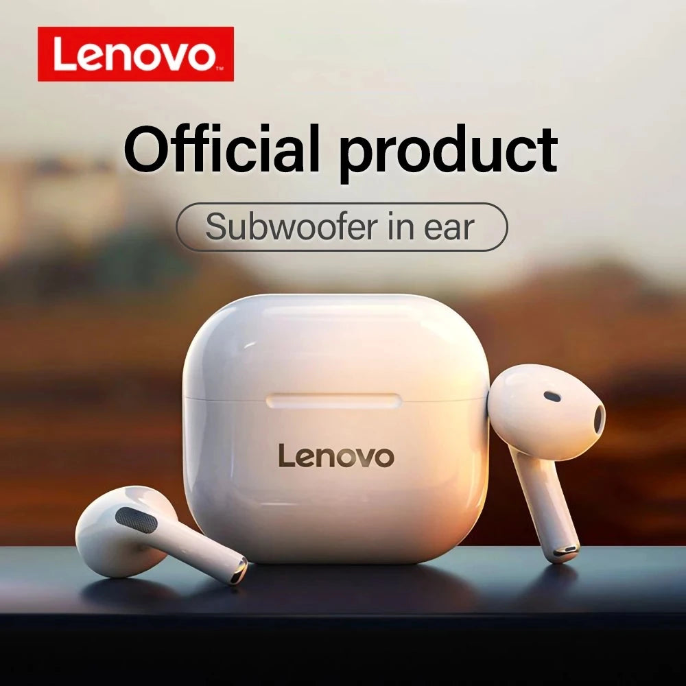 Original Lenovo LP40 wireless headphones TWS Bluetooth Earphones Touch Control Sport Headset Stereo Earbuds For Phone Android Main image
