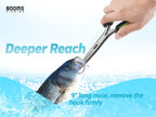 Booms Fishing F03 Fisherman's Fishing Pliers 23cm Long Nose Hook Remover Tool Stainless Steel Line Cutter Scissors Fishing Tongs