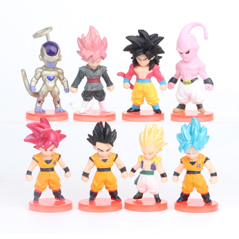 Dragon Ball Action Figure SHF Super Saiyan Anime Figurine Movable and Modifiable Doll Model Collection Toys Gifts ﻿